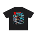 Michael McDowell black tee