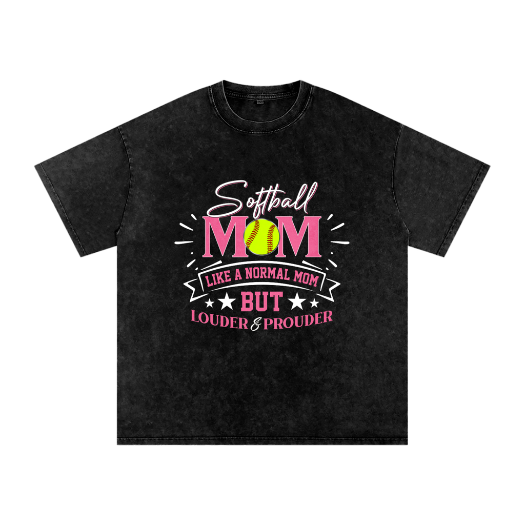Softball Mom Black tee