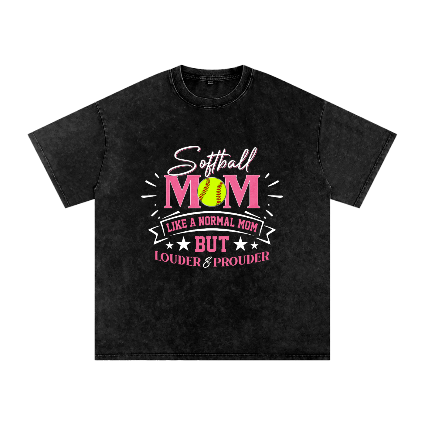 Softball Mom Black tee