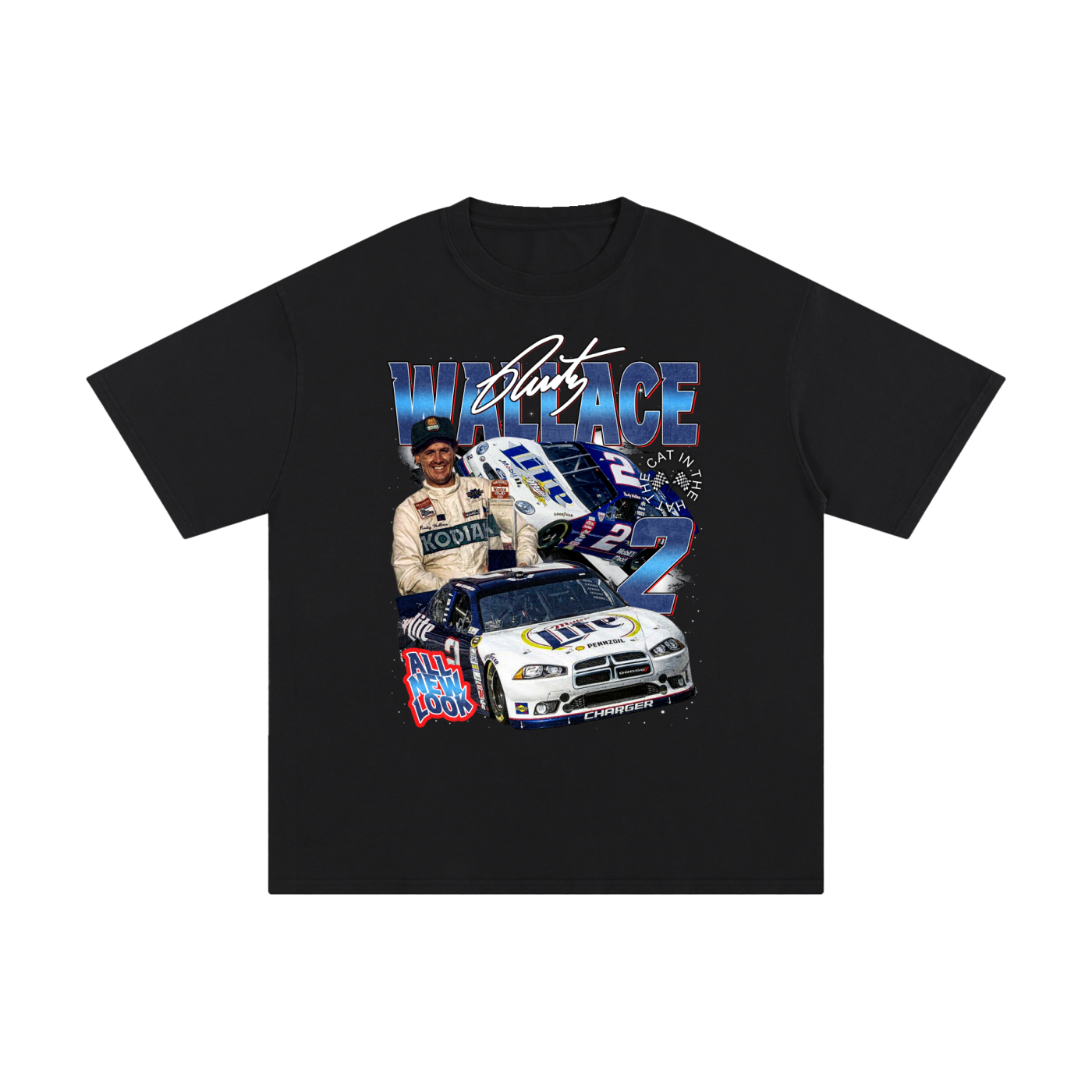 Rusty Wallace black tee