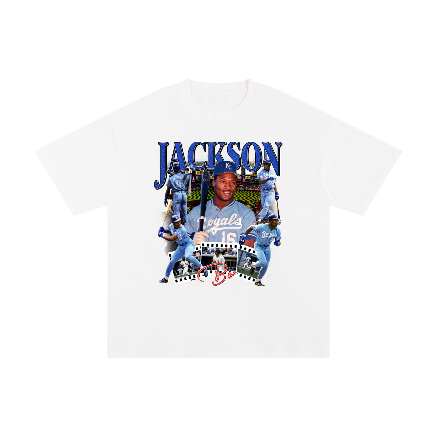 Bo Jackson White Tee
