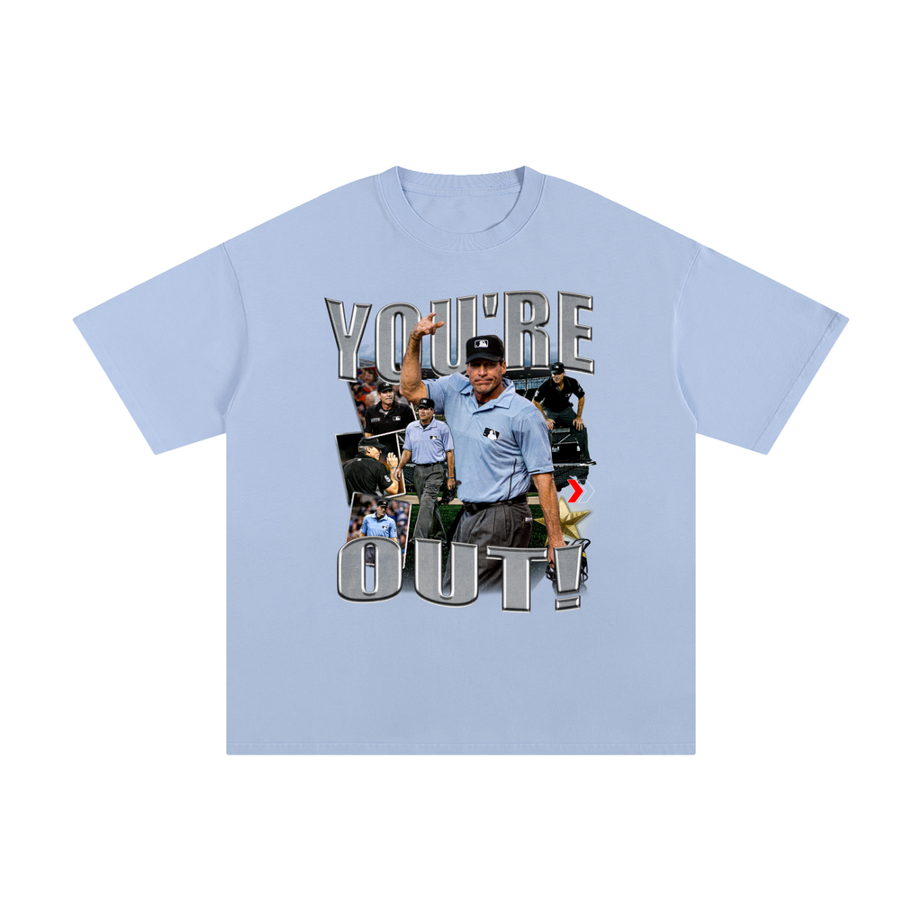 You're Out Sky Blue Tee