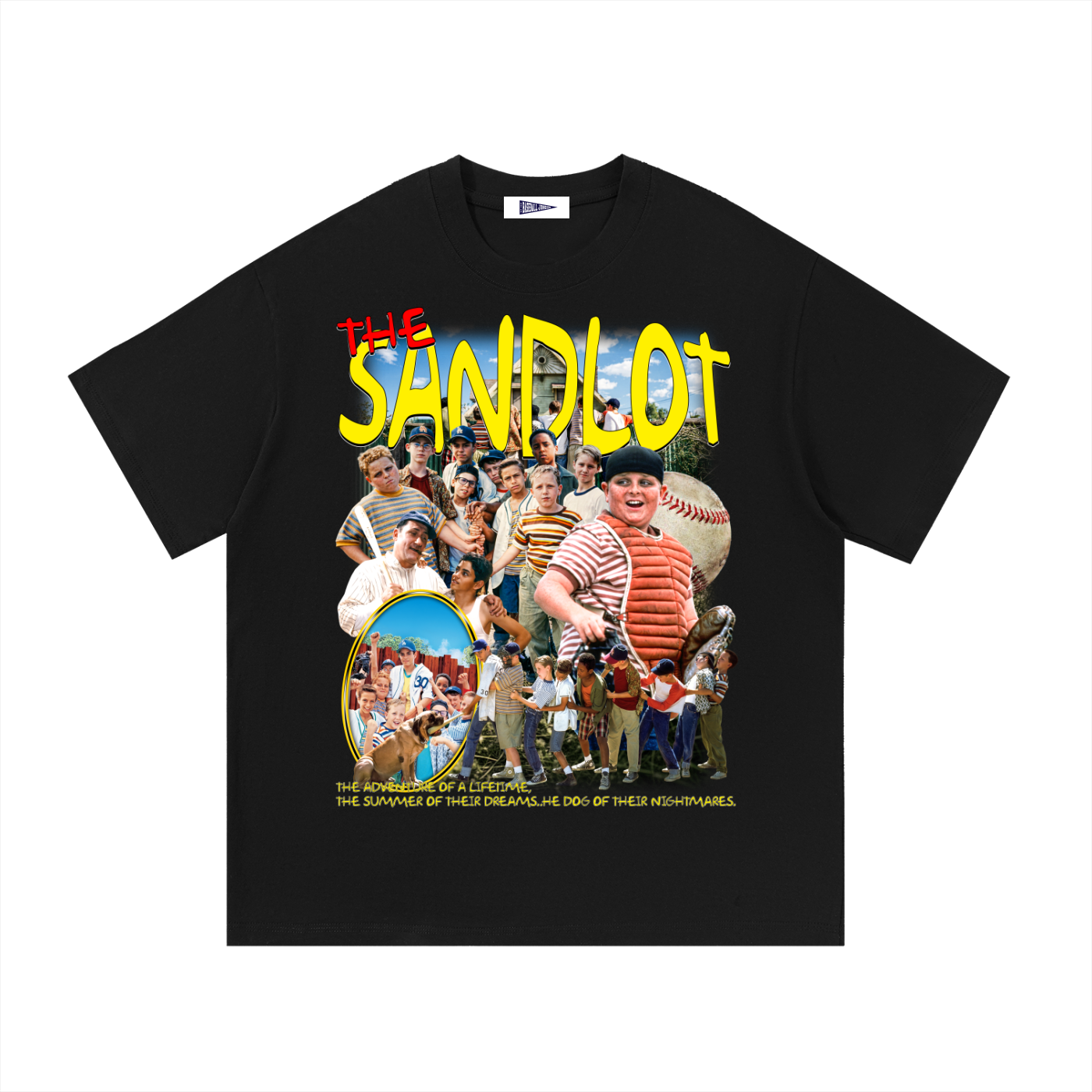 The Sandlot Black Tee