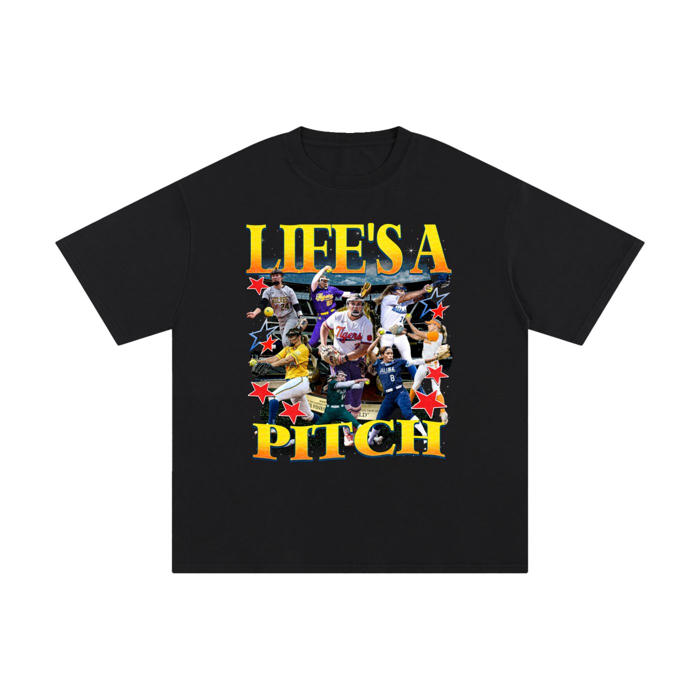 Life's A Pitch Black tee