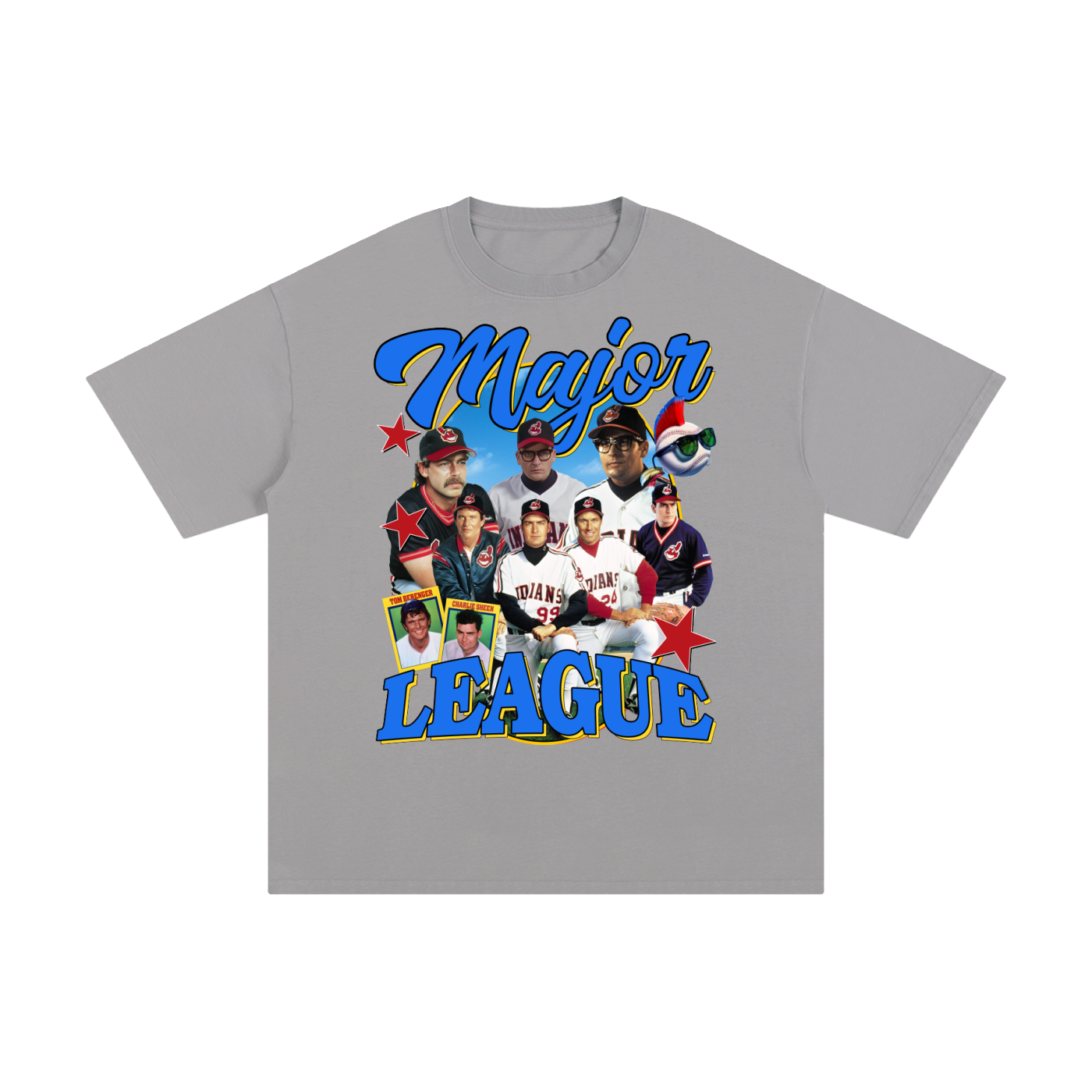 Major League Gray Tee