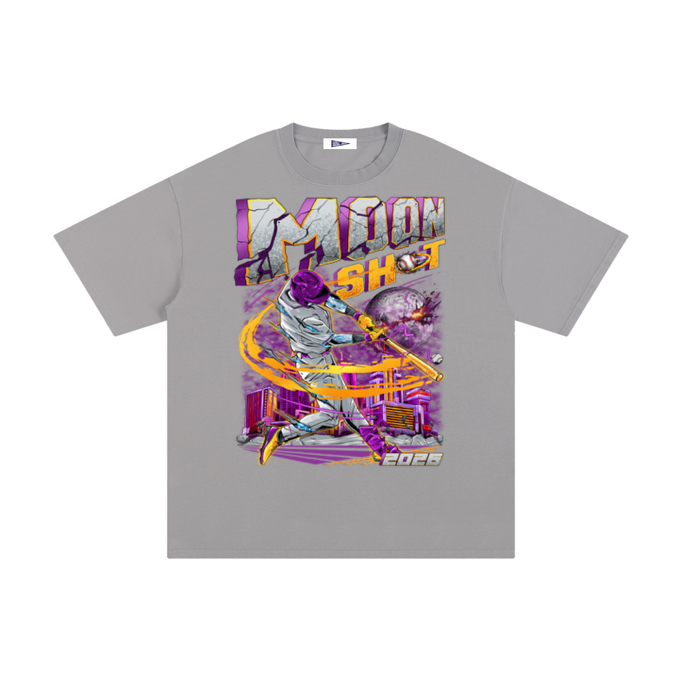 Moonshot Gray Tee