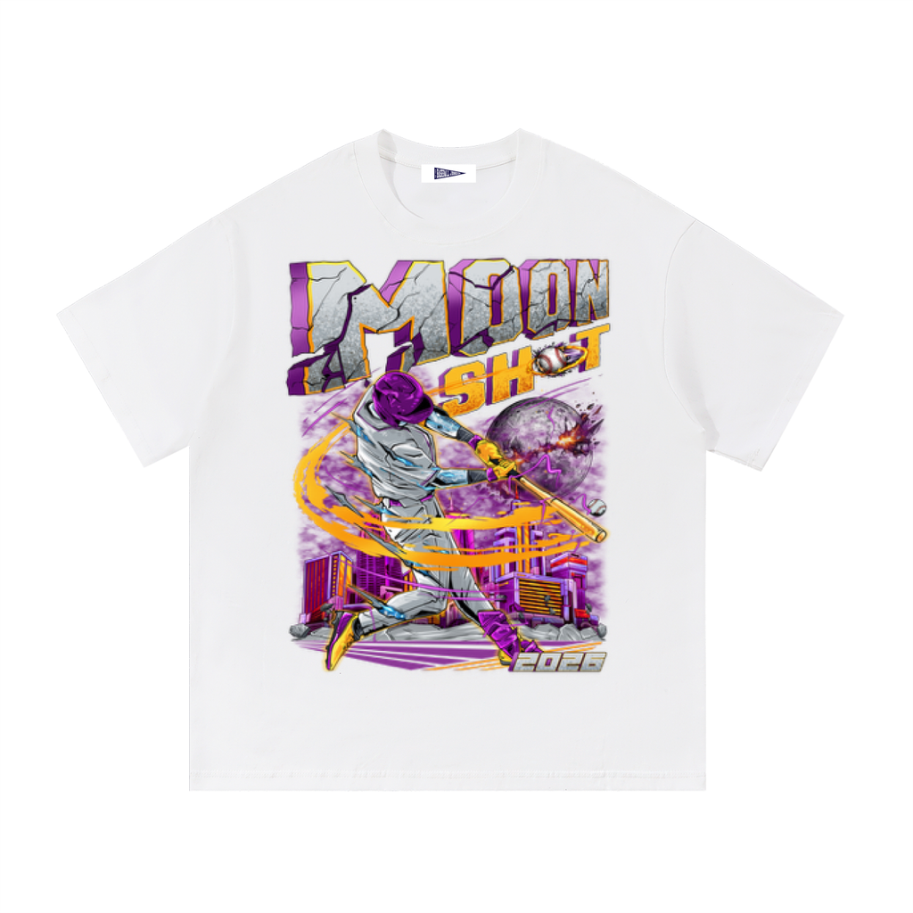 Moonshot White Tee