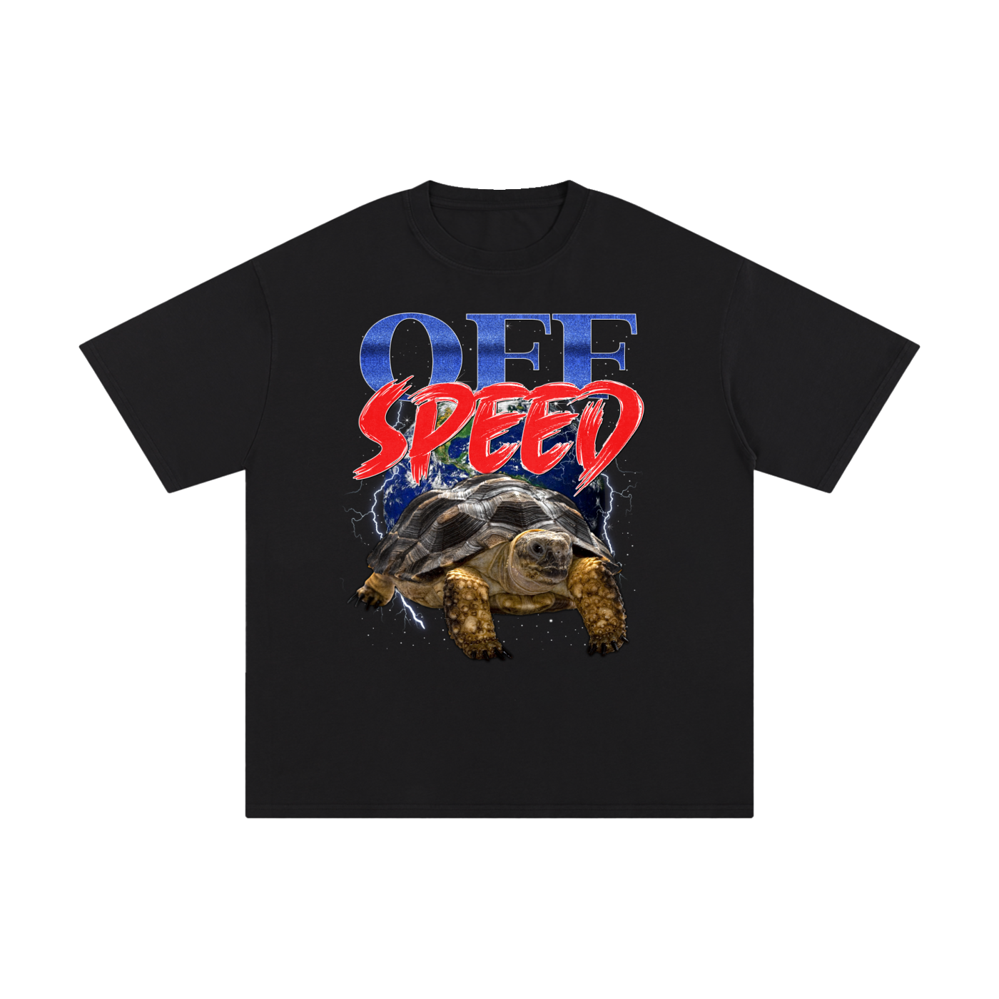 Off Speed Black Tee