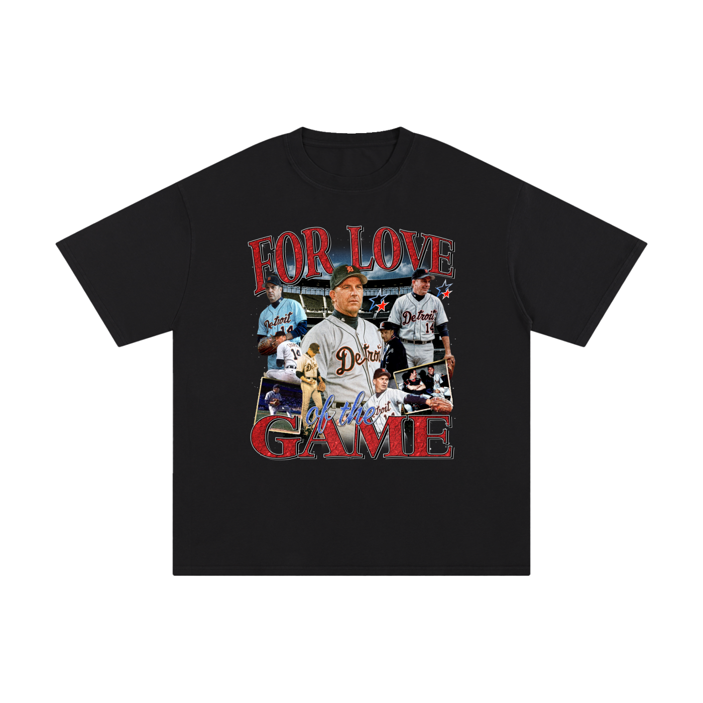 For Love of the Game Black tee