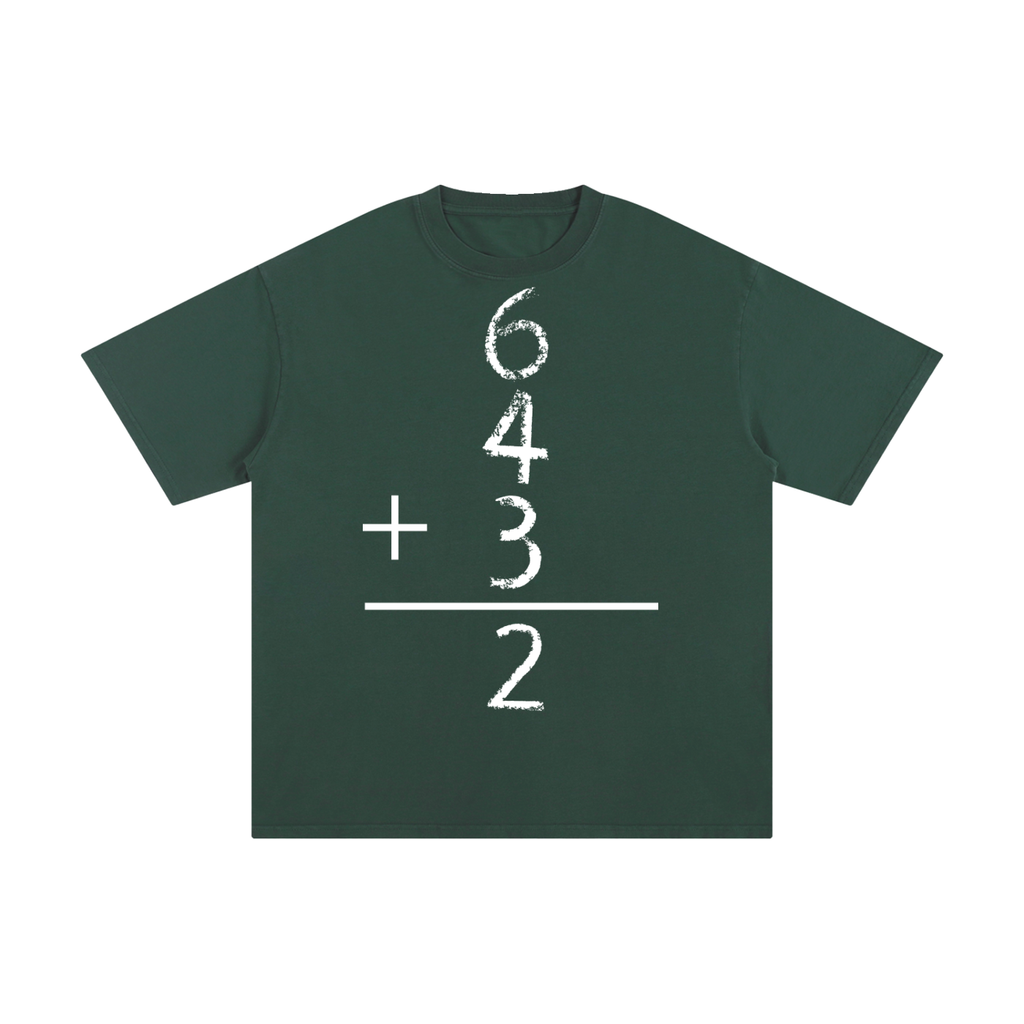 6432 Green Chalkboard Tee
