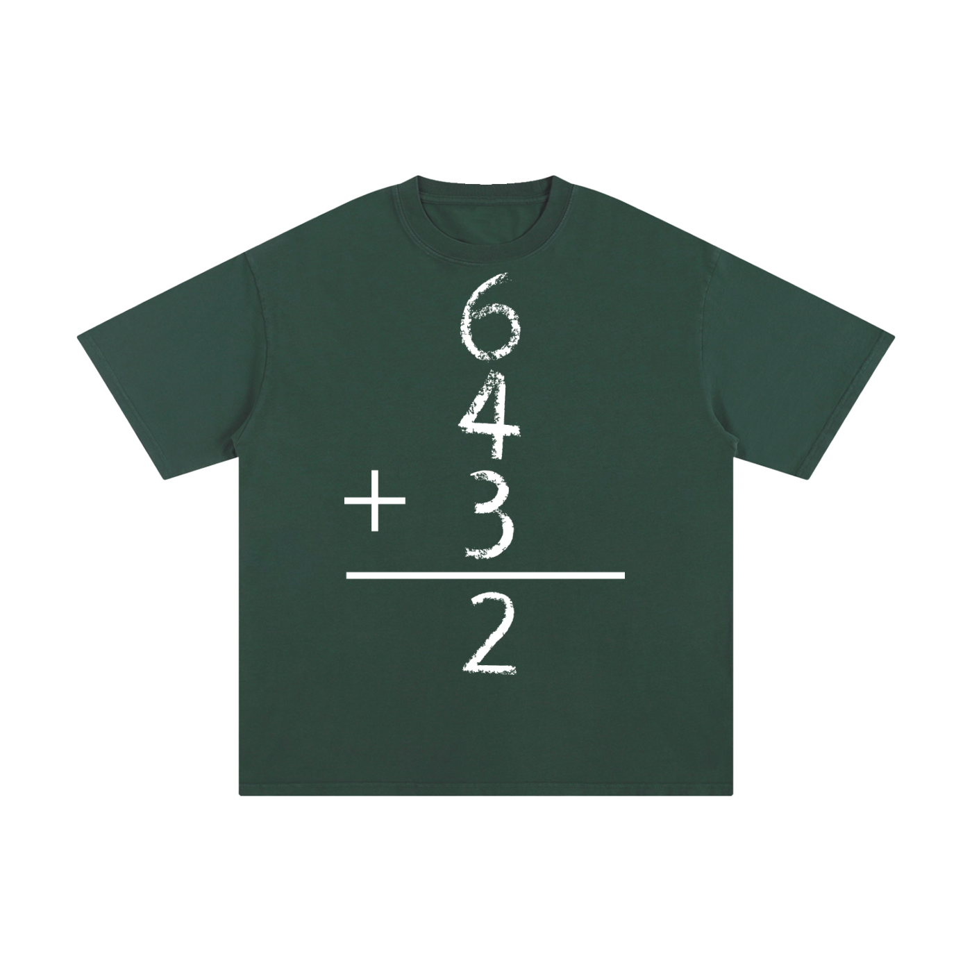6432 Green Chalkboard Tee