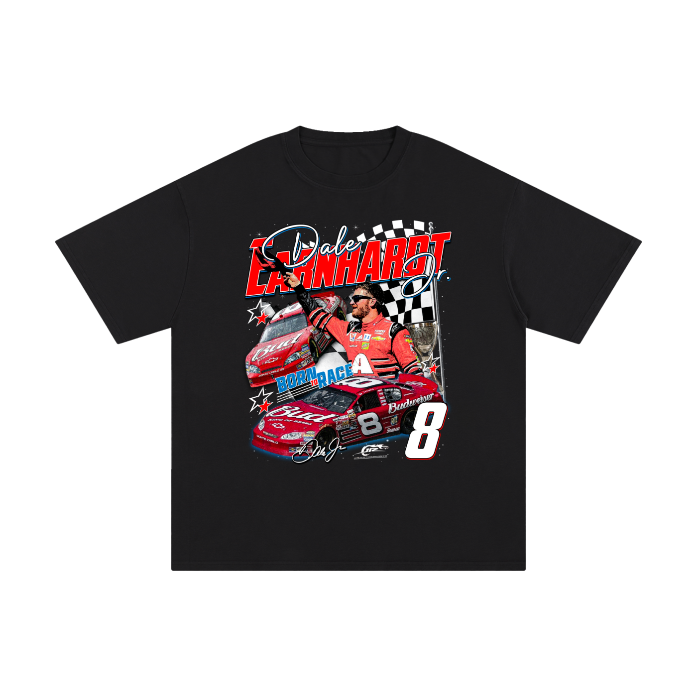 Dale Jr. black tee