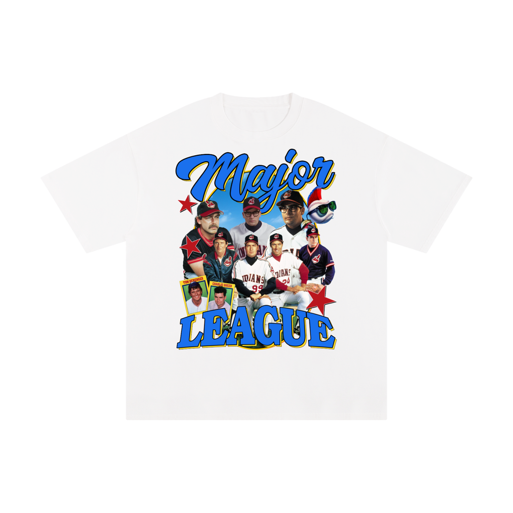 Major League White Tee