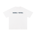 Baseball > Football White Tee