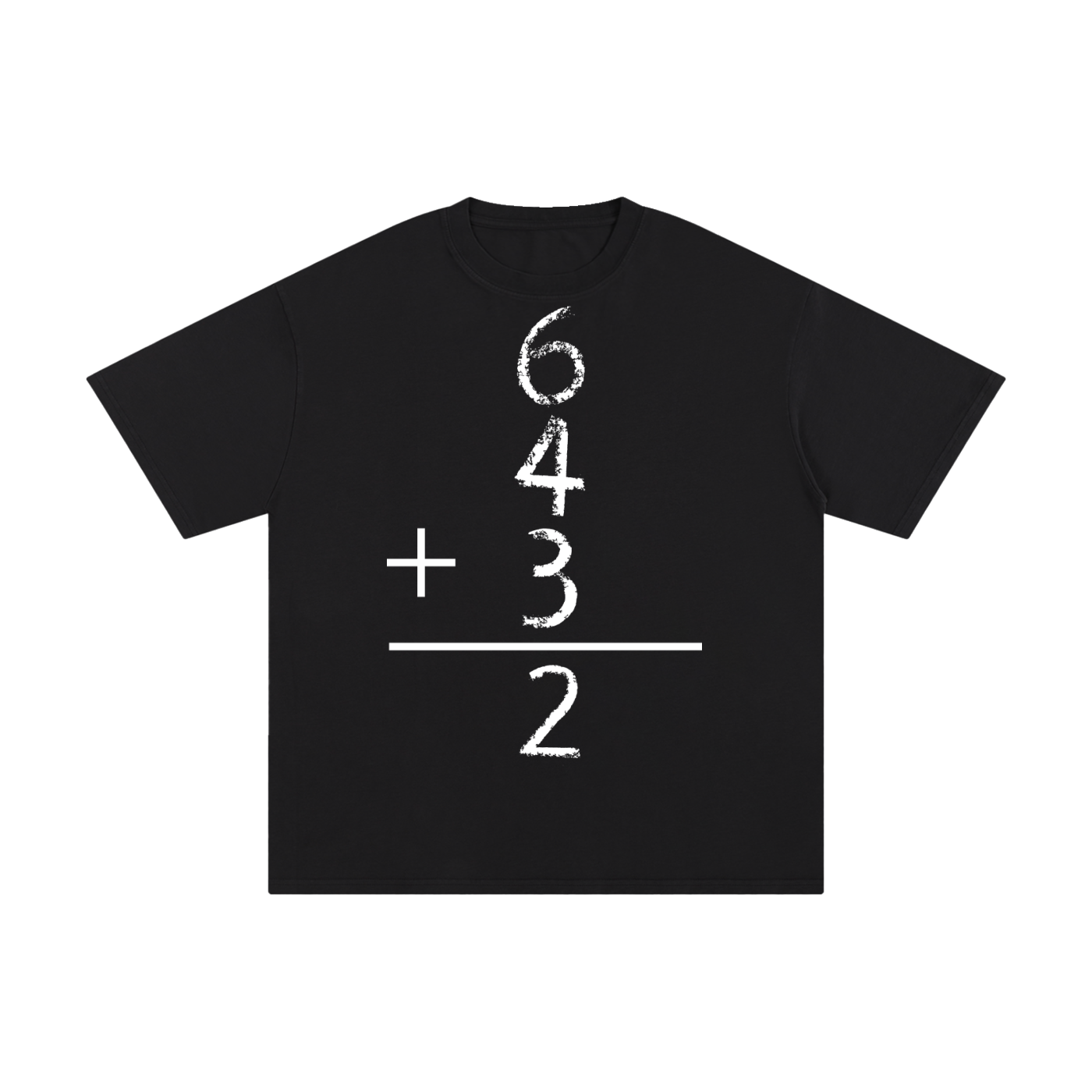 6432 Black Chalkboard Tee