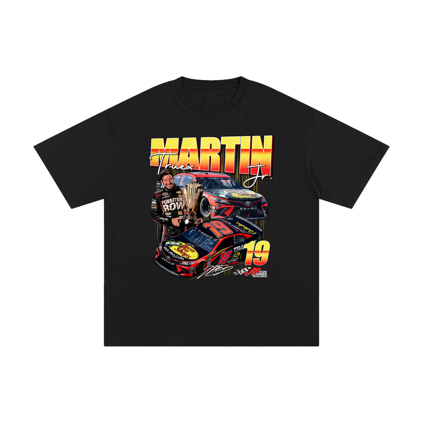 Martin Truex Jr. black tee