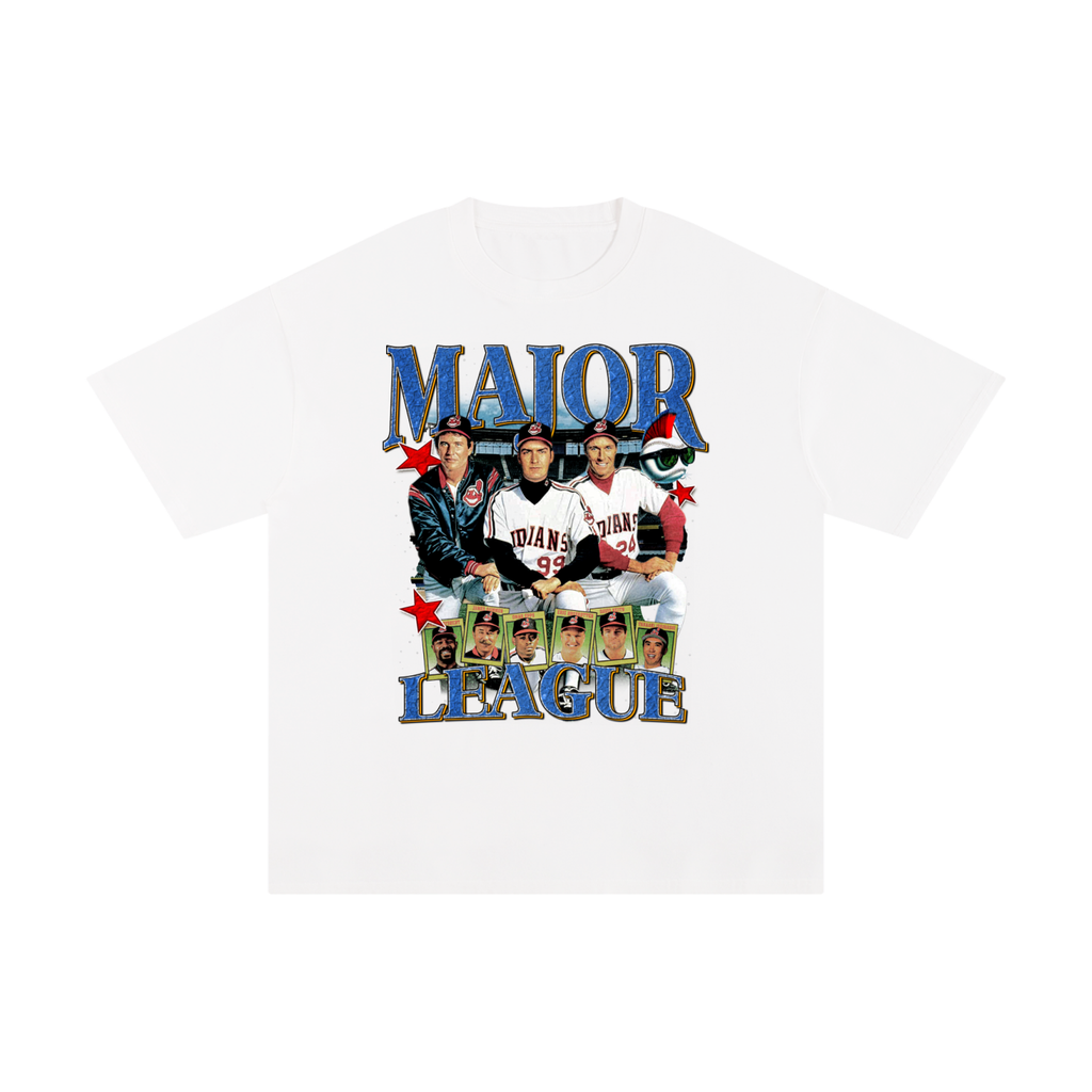 Major League White tee