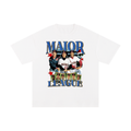 Major League White tee