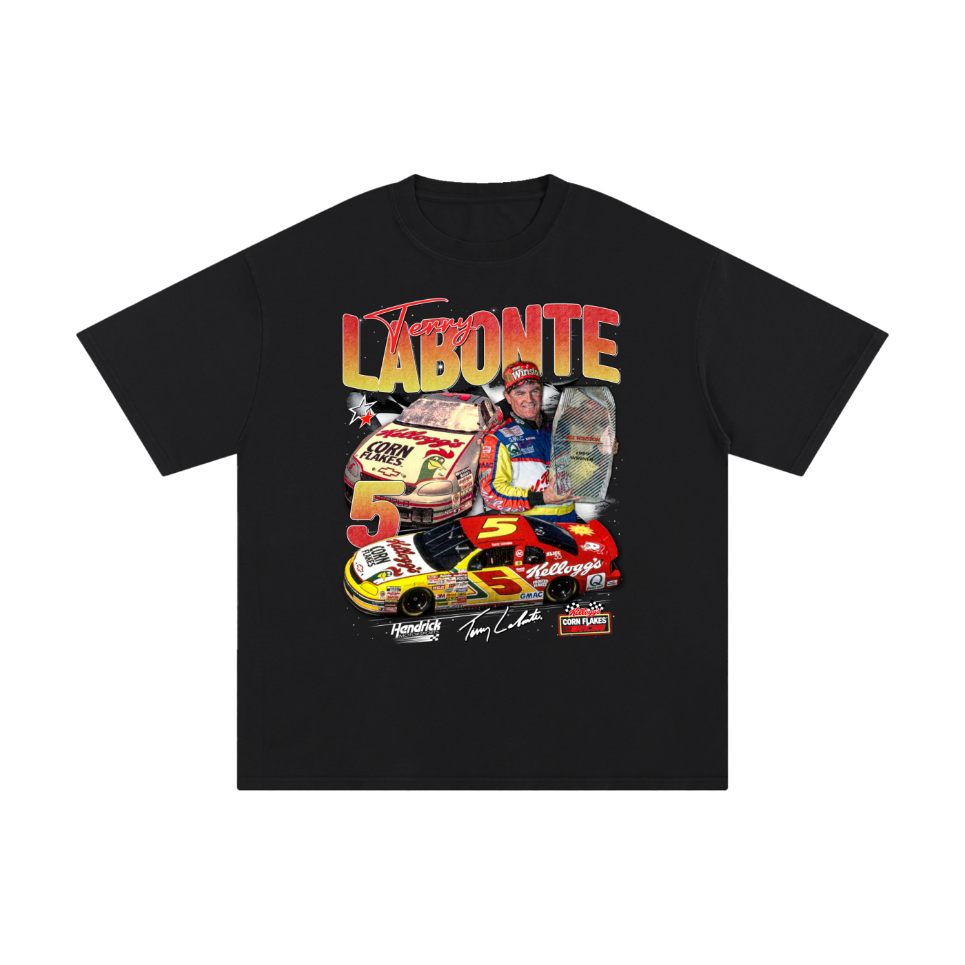 Terry Labonte black tee