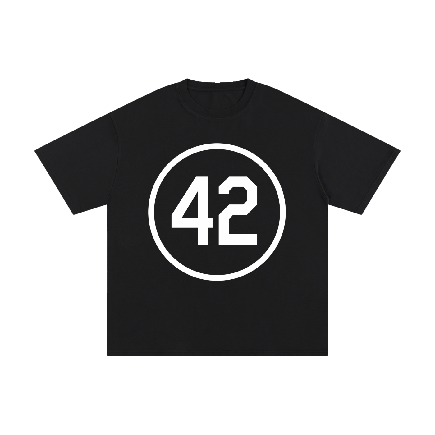 Jackie Robinson 42 Black tee