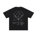 Field Diagram Black Tee