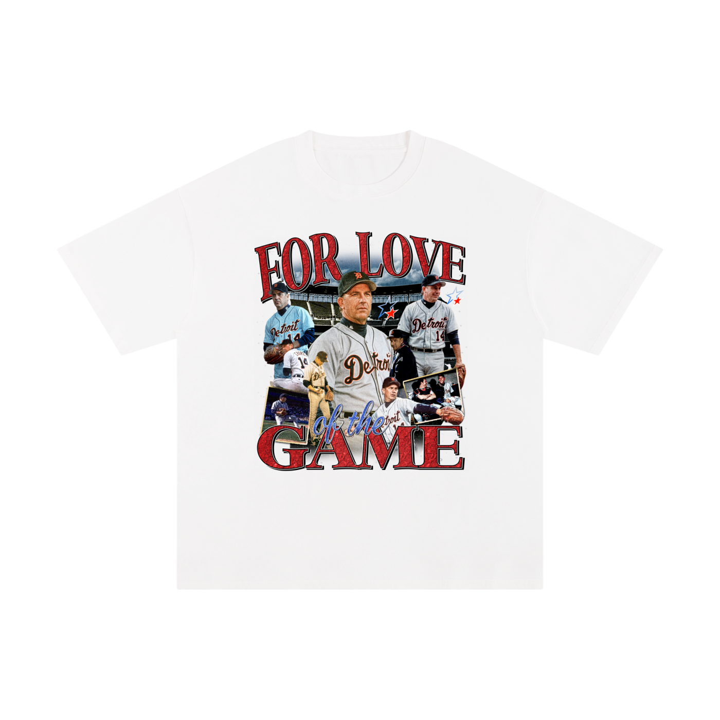 For Love of the Game White Tee
