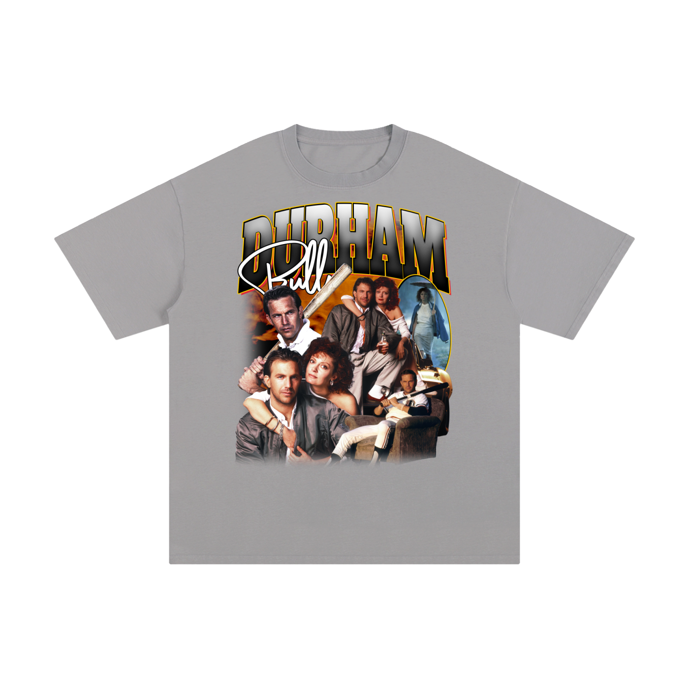 Bull Durham Gray Tee