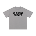 No Bunting Allowed Gray tee