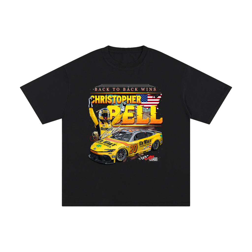 Christopher Bell black tee