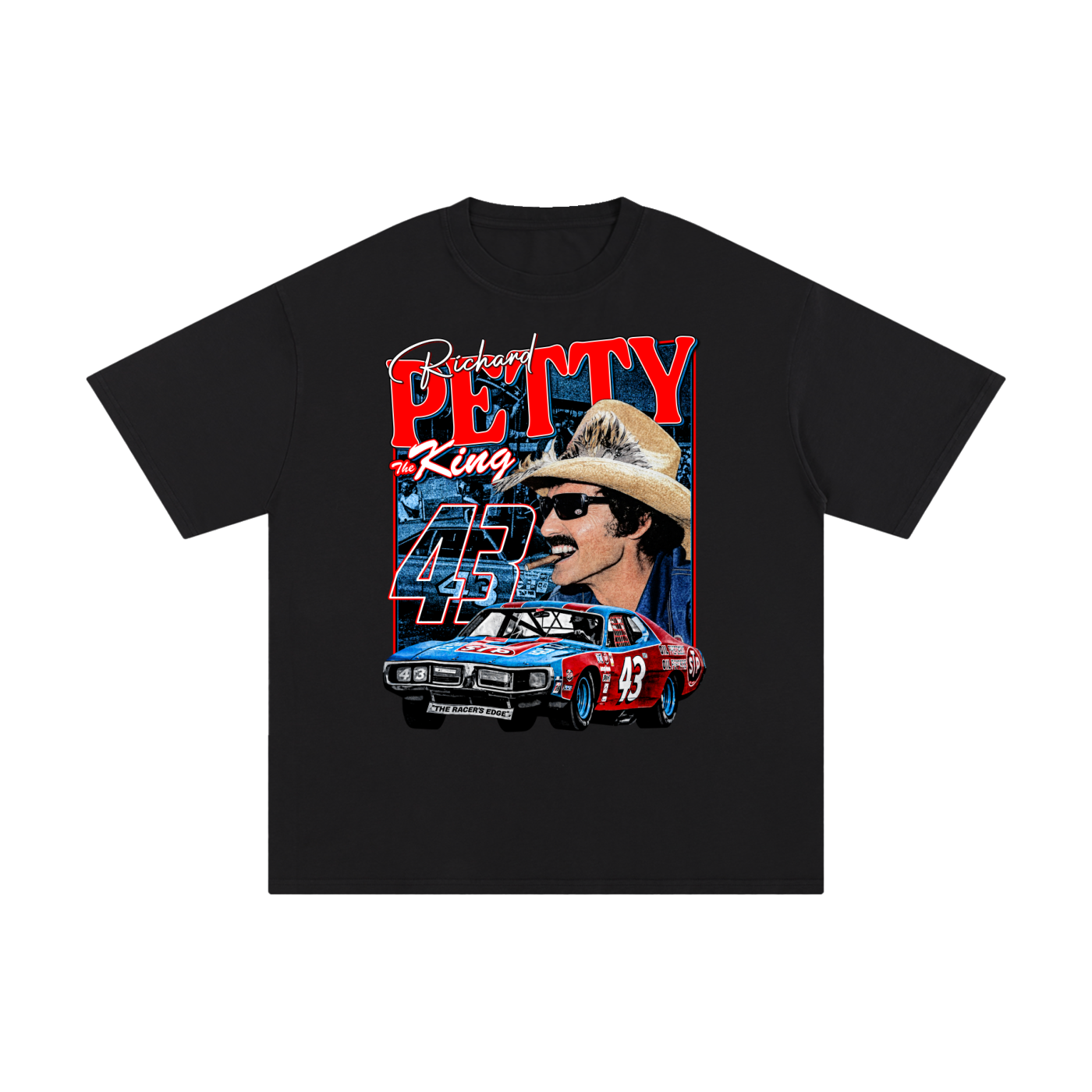 Richard Petty black tee
