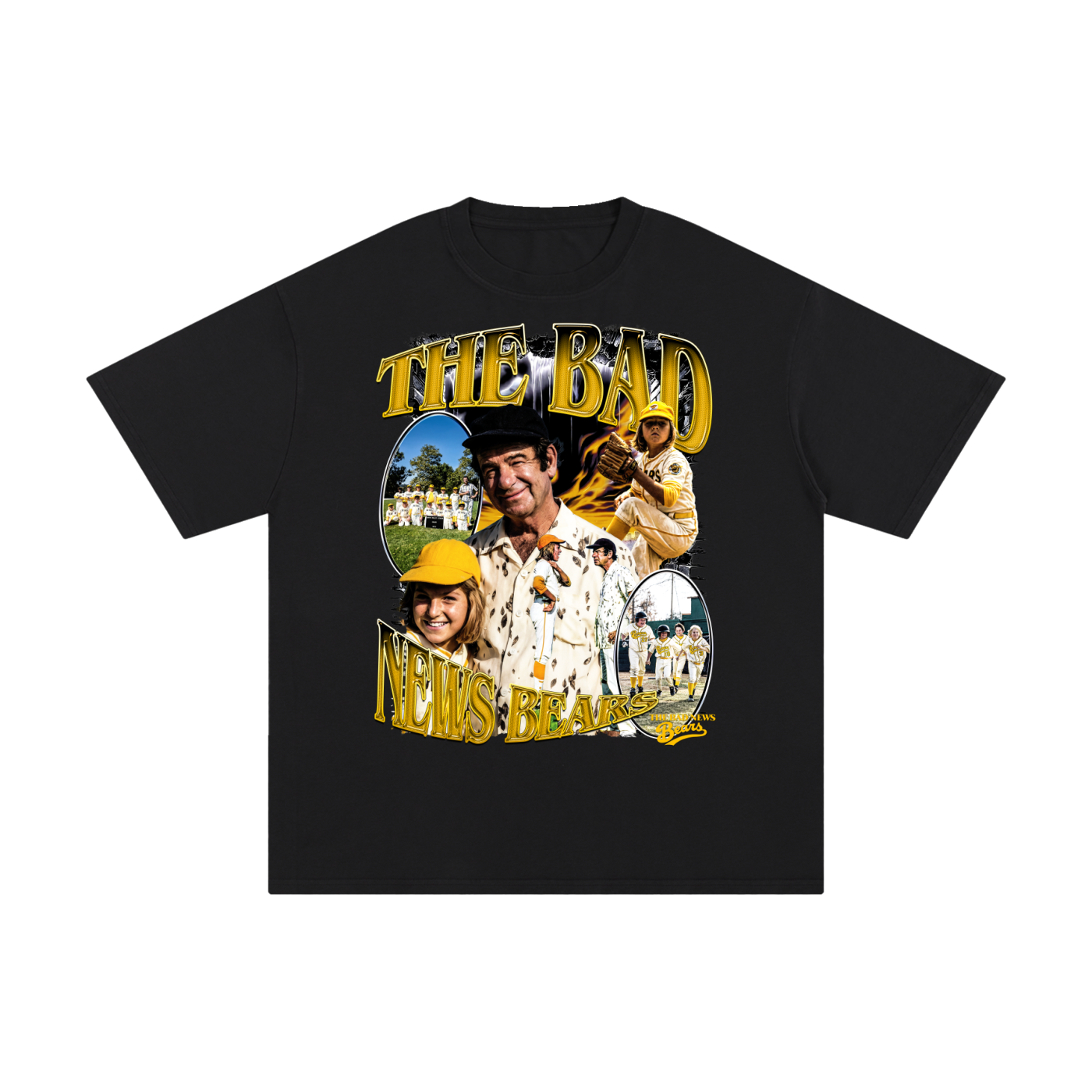 The Bad News Bears Black Tee