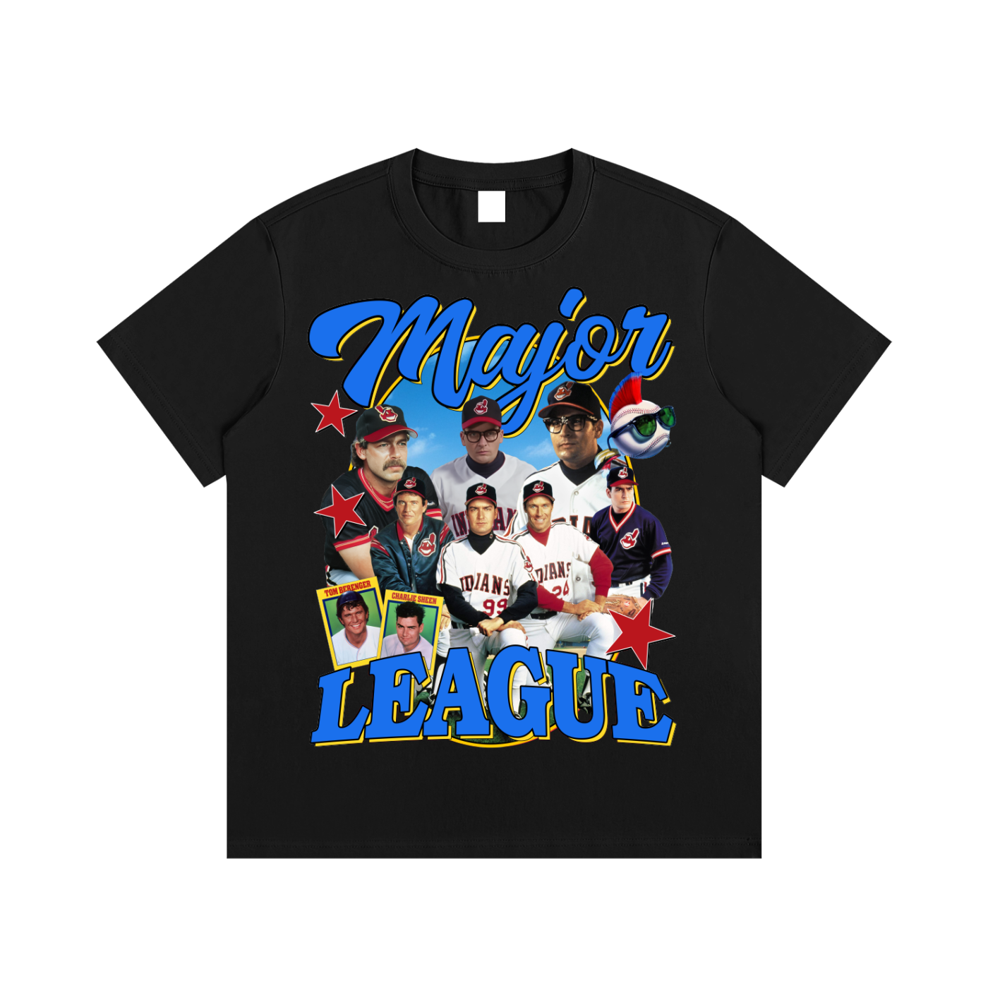 Major League Black Tee
