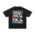 Angels in the Outfield Black Tee