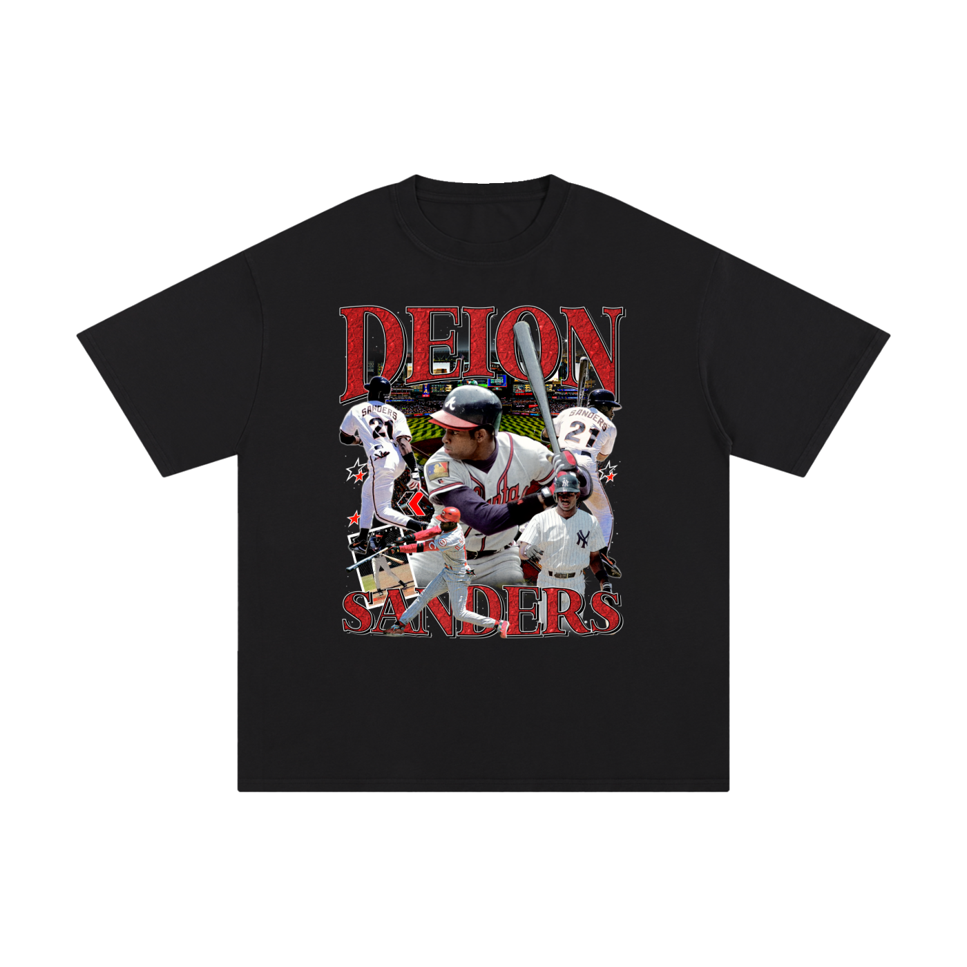 Deion Sanders Black Tee