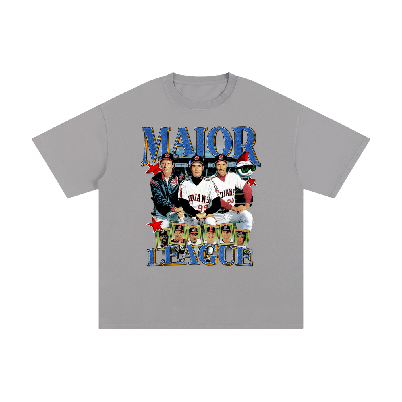 Major League Gray Tee
