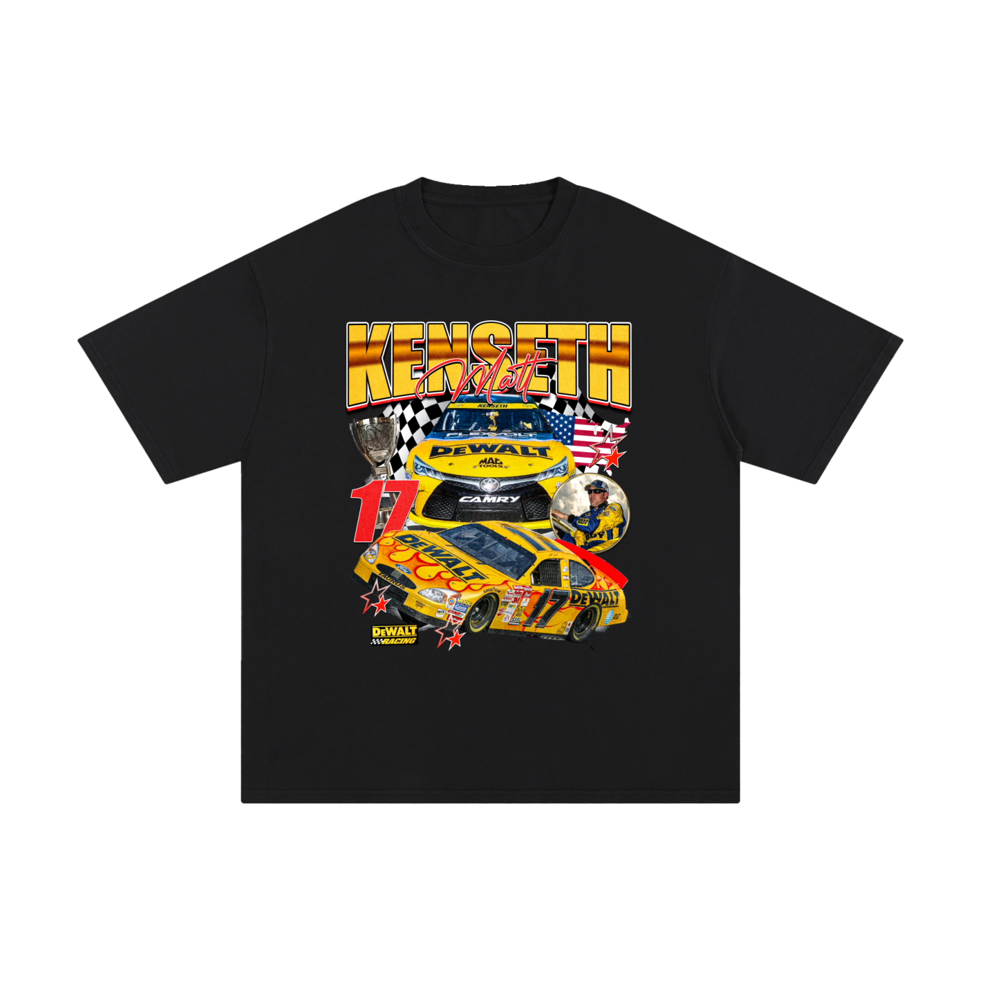 Matt Kenseth black tee