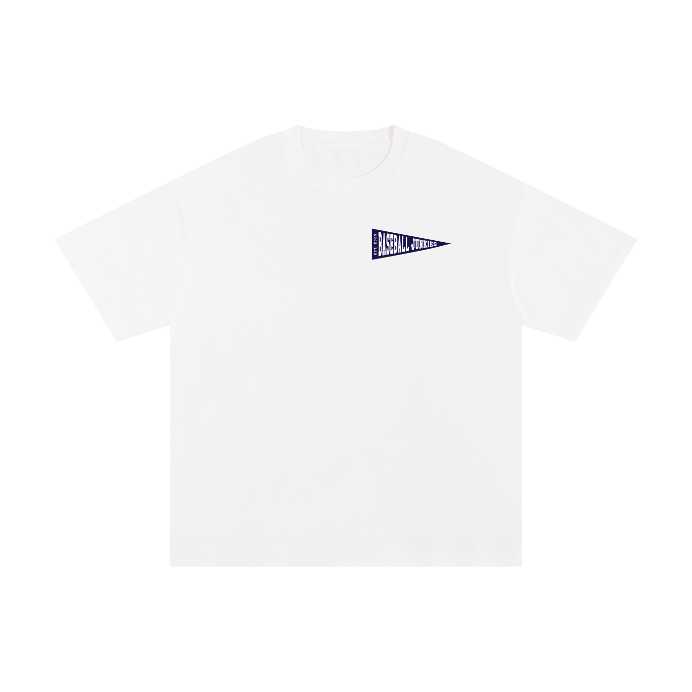 Baseball Junkies Original White Tee