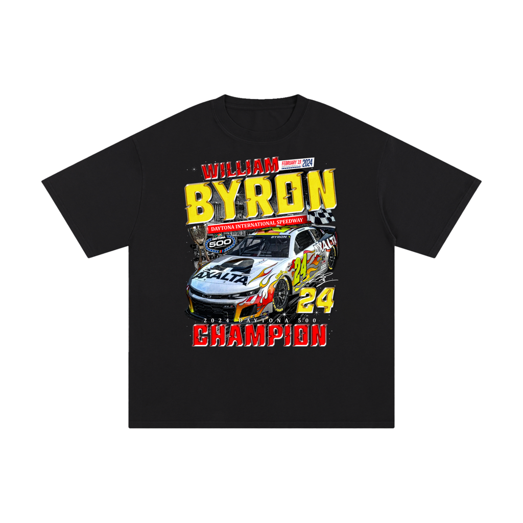 William Byron black tee