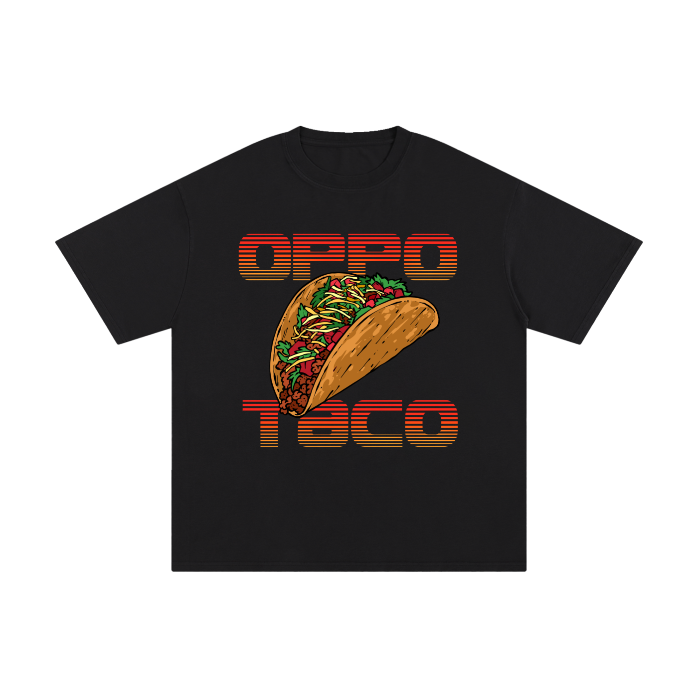 Oppo Taco Black Tee