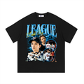 Little Big League Black Tee