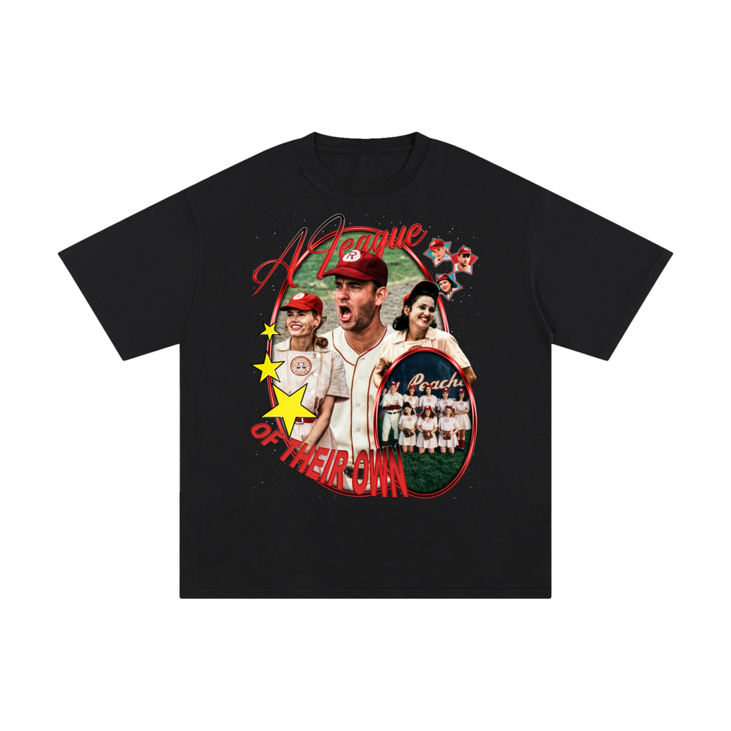 A League of their Own Black tee